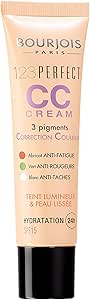 Bourjois 123 Perfect CC Cream Colour Correcting 31 Ivory, 3ml, 357310