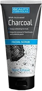 Beauty Formulas Charcoal Facial Scrub