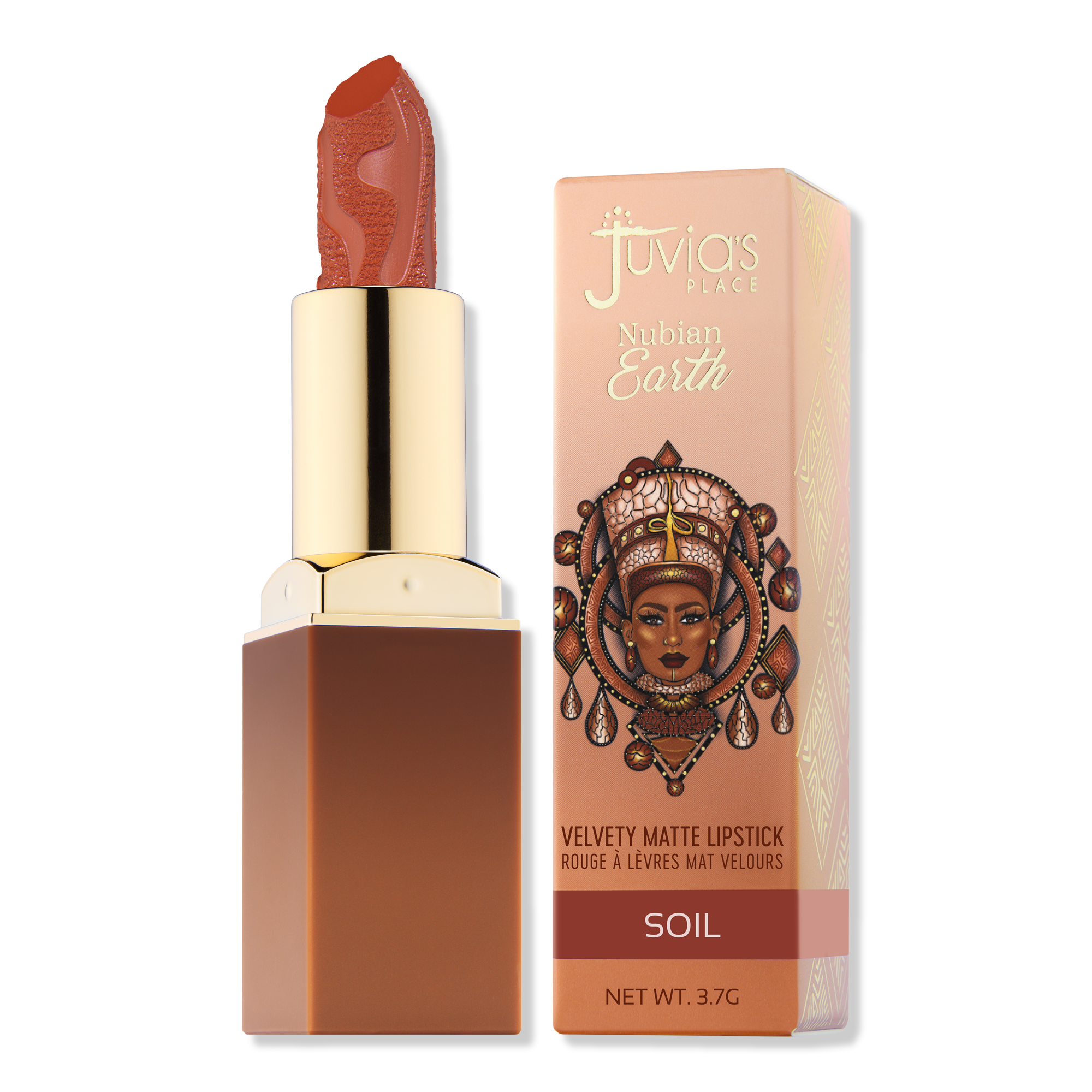 Nubian Earth Lipstick - Soil