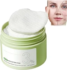 Face Pads - Exfoliator for Acne Prone Skin - Toner & Korean Skincare - Reduces The Growth Of Blackheads(55 pads)