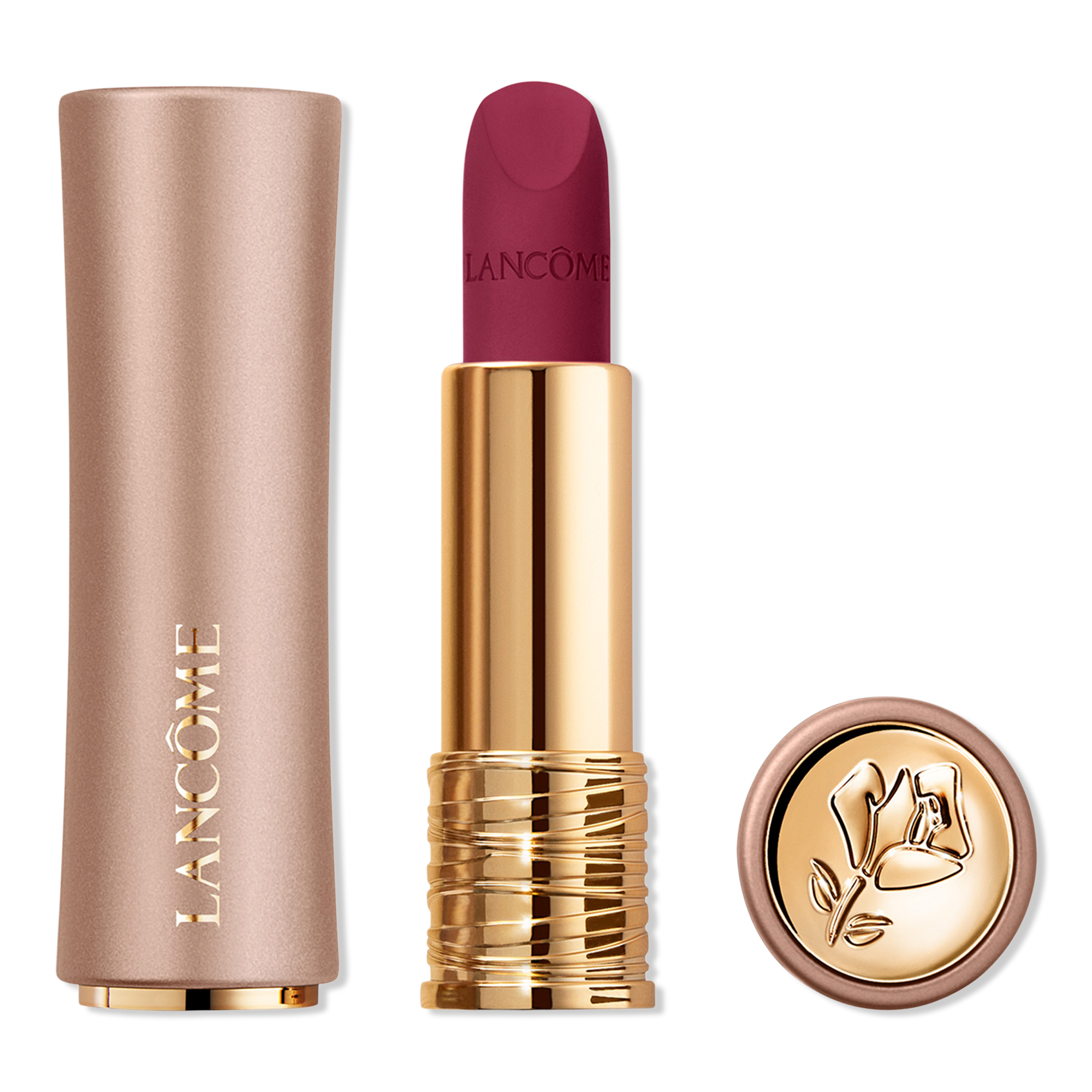 L'Absolu Rouge Intimatte Buildable Soft Matte Lipstick - 440 Got Me Blushing