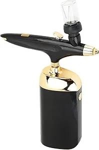 Versatile Oxygen Facial Air brush. CEACOSE MAKE -P -UP SKIN CARE TONER NANO FOG SPRAY FOR PROFESSIONALS THE BEAUTY (Black)