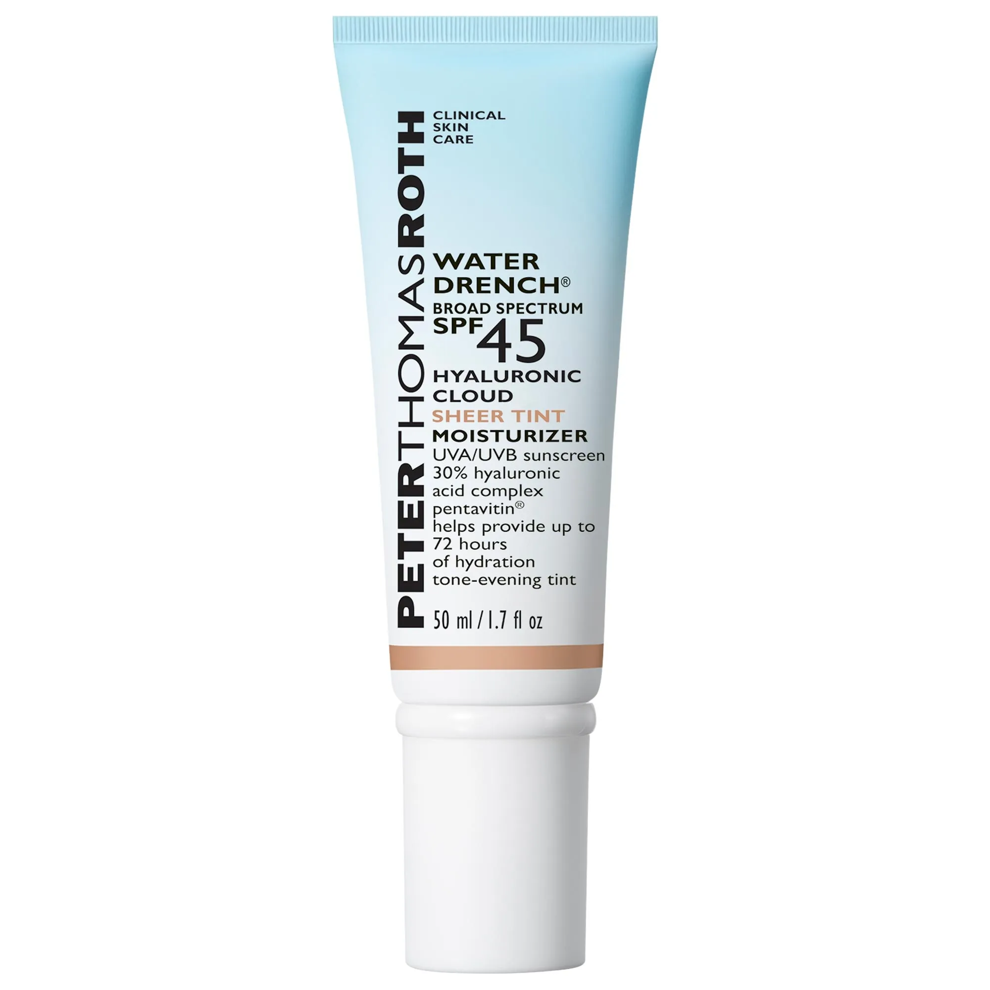 Water Drench - Hyaluronic Cloud Sheer Tint Moisturizer Broad Spectrum Sunscreen SPF 45
